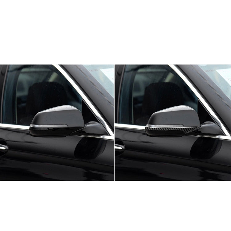 Carbon Fiber Car Rearview Mirror Bumper Strip Decorative Sticker for BMW 5 Series E60 2008-2010 / F10 2011-2017 /  F07 2010-2015 /  F01 2010-2015 - Lamp Decoration by PMC TechLife | Online Shopping South Africa | PMC TechLife | Buy Now Pay Later Mobicred