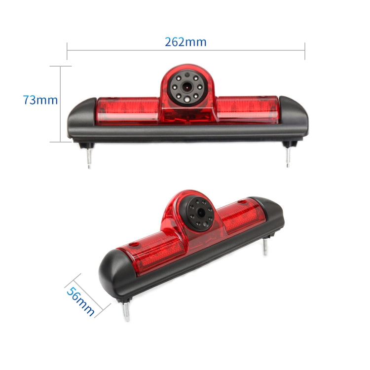 PZ460 Car Waterproof HD High Position Brake Light View Camera for Fiat / Citroen / Peugeot - Rear View Cameras by PMC TechLife | Online Shopping South Africa | PMC TechLife | Buy Now Pay Later Mobicred