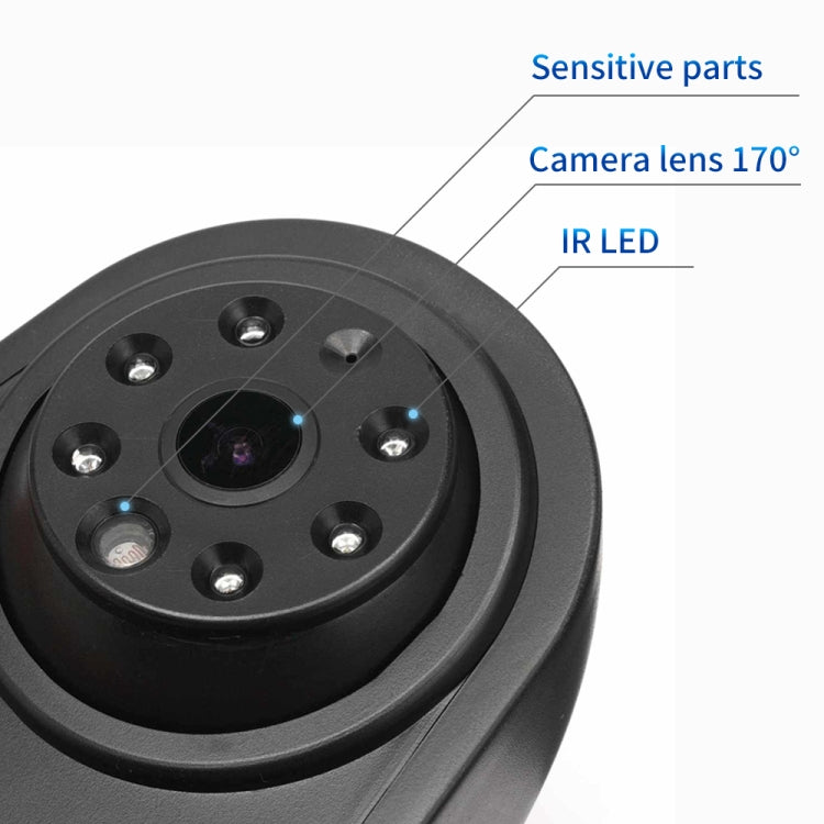 PZ465 Car Waterproof Brake Light View Camera + 7 inch Rearview Monitor for Citroen / Peugeot / Toyota - Rear View Cameras by PMC TechLife | Online Shopping South Africa | PMC TechLife | Buy Now Pay Later Mobicred