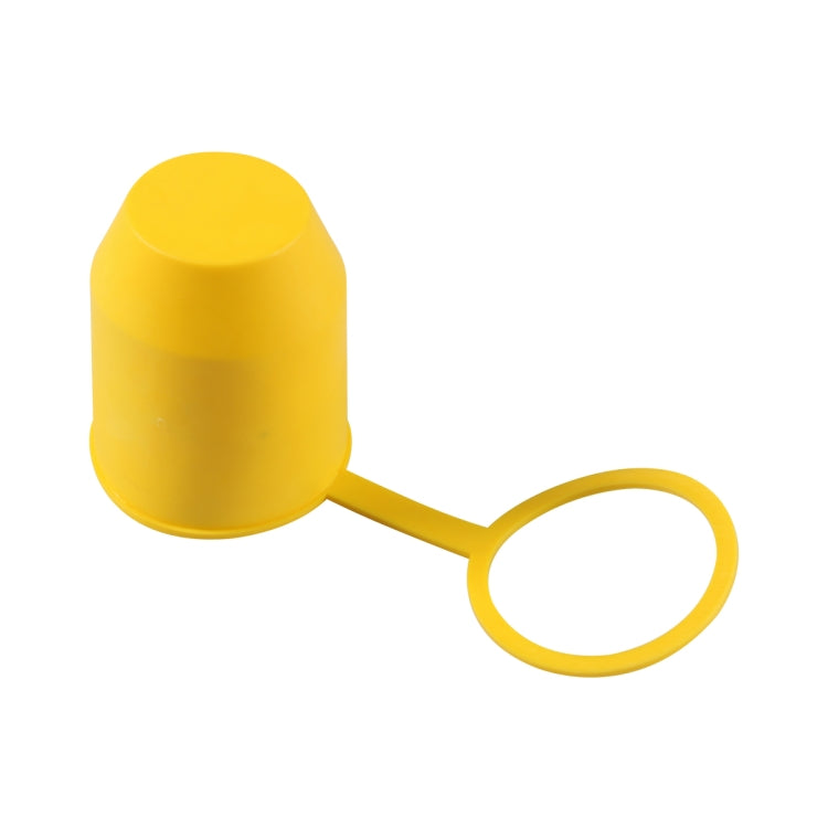 50mm Plastic Car Truck Tow Ball Cover Cap Towing Hitch Trailer Towball Protection (Yellow) - Towing Bars by PMC TechLife | Online Shopping South Africa | PMC TechLife | Buy Now Pay Later Mobicred