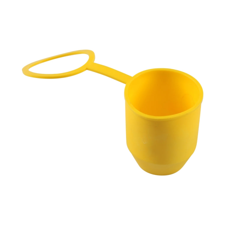50mm Plastic Car Truck Tow Ball Cover Cap Towing Hitch Trailer Towball Protection (Yellow) - Towing Bars by PMC TechLife | Online Shopping South Africa | PMC TechLife | Buy Now Pay Later Mobicred