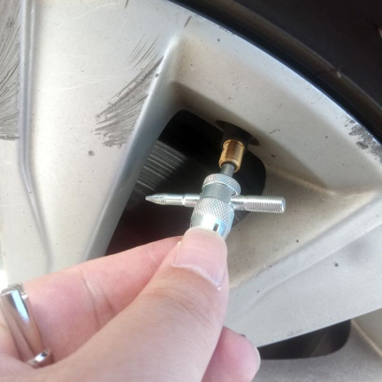 4 in 1 Remover Tool + 6 Car Trunk Motorcycles Tire Valve - Tire Repair & Installation Tools by PMC TechLife | Online Shopping South Africa | PMC TechLife | Buy Now Pay Later Mobicred