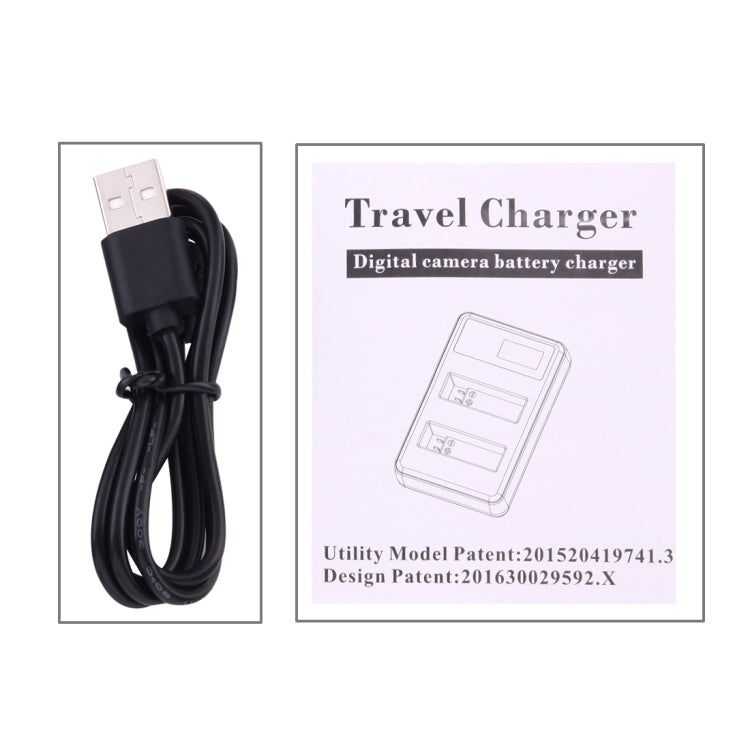 AHDBT-501 LCD Screen Dual Batteries Charger for GoPro HERO5 with Displays Charging Capacity - Charger by PMC TechLife | Online Shopping South Africa | PMC TechLife | Buy Now Pay Later Mobicred