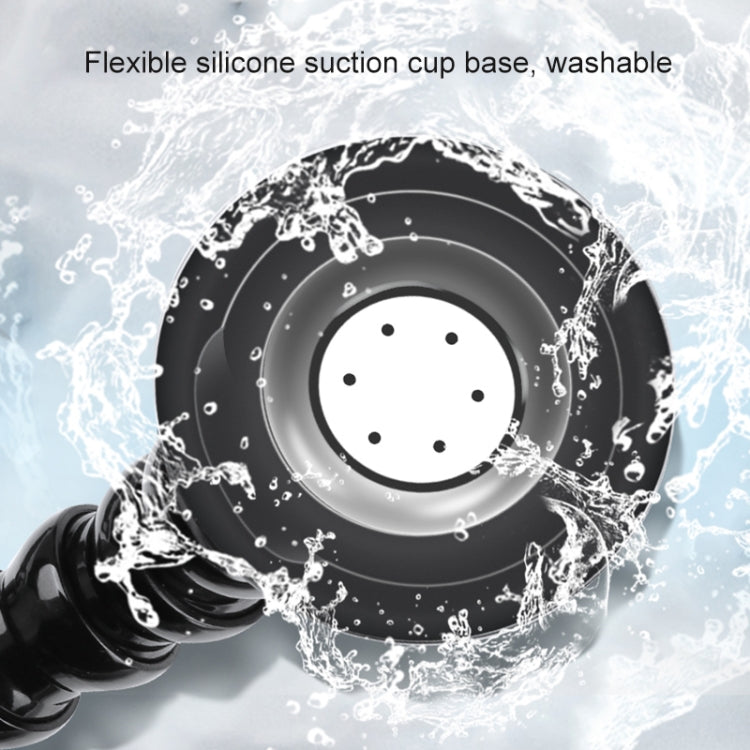 Extended Suction Cup Jaws Flex Clamp Mount with Cold Shoe Phone Clamp (Black) - Holder by PMC TechLife | Online Shopping South Africa | PMC TechLife | Buy Now Pay Later Mobicred