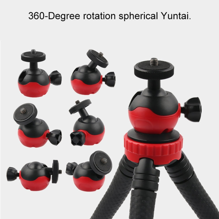 Mini Octopus Flexible Tripod Holder with Phone Clamp for iPhone, Galaxy, Huawei, GoPro, Insta360, DJI and Other Action Cameras - free shipping - PMC TechLife - Order now!