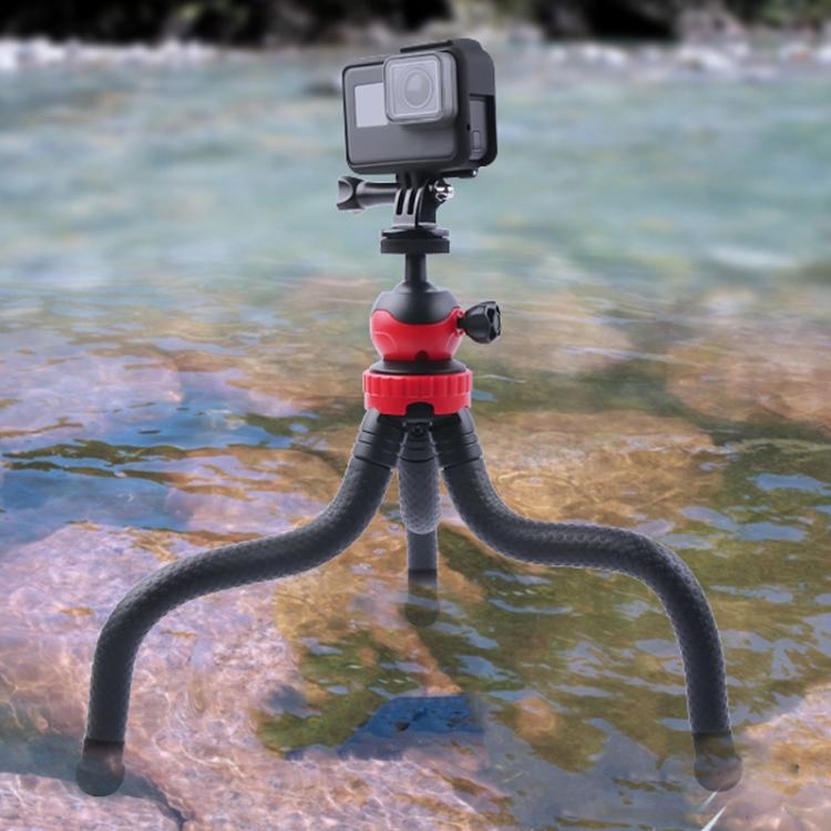 Mini Octopus Flexible Tripod Holder with Phone Clamp for iPhone, Galaxy, Huawei, GoPro, Insta360, DJI and Other Action Cameras - free shipping - PMC TechLife - Order now!