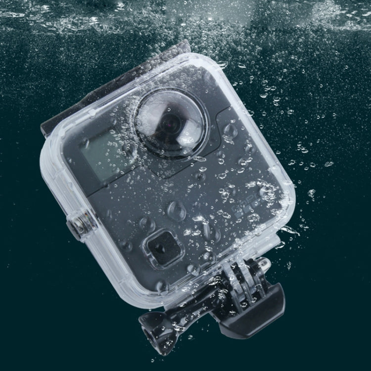 40m Waterproof Housing Protective Case  for GoPro Fusion, with Buckle Basic Mount & Screw & Wrench - Waterproof Cases by PMC TechLife | Online Shopping South Africa | PMC TechLife | Buy Now Pay Later Mobicred