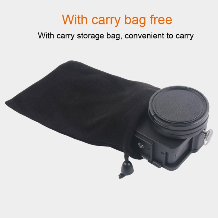 Housing Shell CNC Aluminum Alloy Protective Cage with Insurance Frame & 52mm UV Lens for GoPro HERO7 Black /6 /5 (Blue) - Metal Cases by PMC TechLife | Online Shopping South Africa | PMC TechLife | Buy Now Pay Later Mobicred