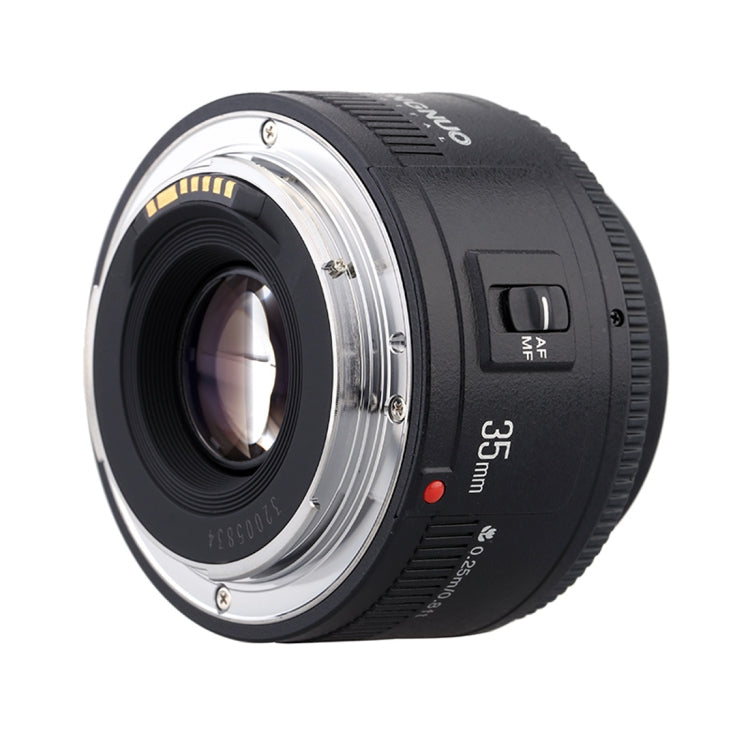 YONGNUO YN35MM F2N 1:2 AF/MF Wide-Angle Fixed/Prime Auto Focus Lens for Nikon DSLR Cameras(Black) - free shipping - PMC TechLife - Order now!