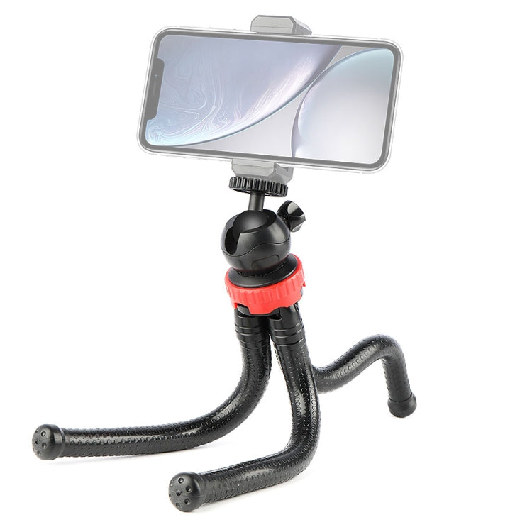 MZ305 Mini Octopus Flexible Tripod Holder with Ball Head for SLR Cameras, GoPro HERO10 Black / HERO9 Black / HERO8 Black /7 /6 /5 /5 Session /4 Session /4 /3+ /3 /2 /1, DJI Osmo Action, Xiaoyi and Other Action Cameras, Cellphone, Size:30cmx5cm - Portable Mini Tripod by PMC TechLife | Online Shopping South Africa | PMC TechLife | Buy Now Pay Later Mobicred