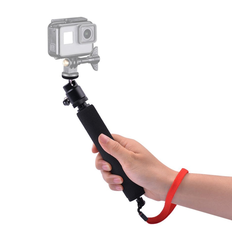 Universal 360 degree Selfie Stick with Red Rope for Gopro, Cellphone, Compact Cameras with 1/4 Threaded Hole, Length: 210mm-525mm - Extendable Pole by PMC TechLife | Online Shopping South Africa | PMC TechLife | Buy Now Pay Later Mobicred