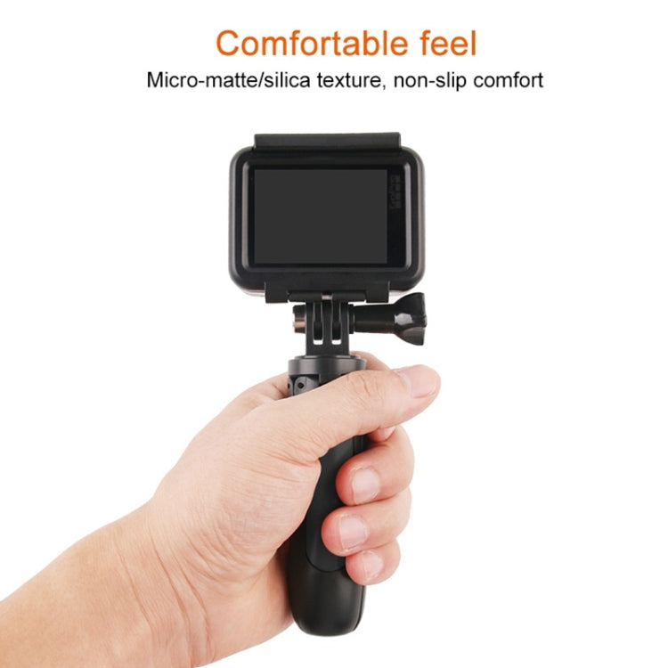 GP446 Multifunctional Mini Fixed Tripod for GoPro, Insta360, DJI and Other Action Cameras(Grey) - Holder by PMC TechLife | Online Shopping South Africa | PMC TechLife | Buy Now Pay Later Mobicred