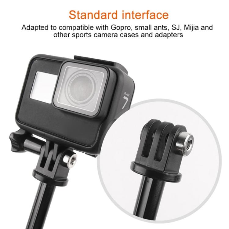 GP446 Multifunctional Mini Fixed Tripod for GoPro, Insta360, DJI and Other Action Cameras(Grey) - Holder by PMC TechLife | Online Shopping South Africa | PMC TechLife | Buy Now Pay Later Mobicred