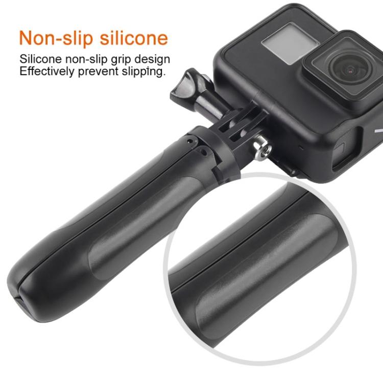 GP446 Multifunctional Mini Fixed Tripod for GoPro, Insta360, DJI and Other Action Cameras(Grey) - Holder by PMC TechLife | Online Shopping South Africa | PMC TechLife | Buy Now Pay Later Mobicred