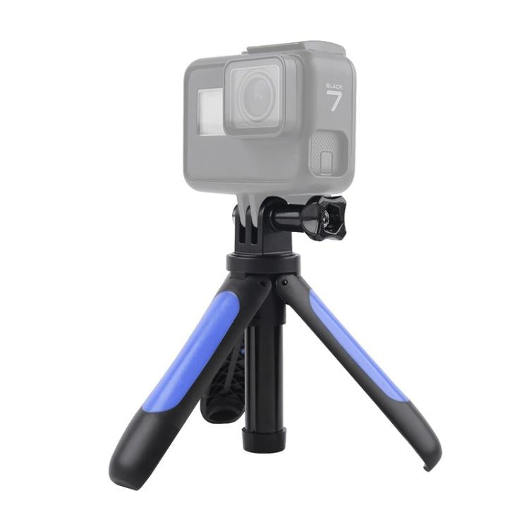 GP446 Multifunctional Mini Fixed Tripod for GoPro, Insta360, DJI and Other Action Cameras(Blue) - Holder by PMC TechLife | Online Shopping South Africa | PMC TechLife | Buy Now Pay Later Mobicred