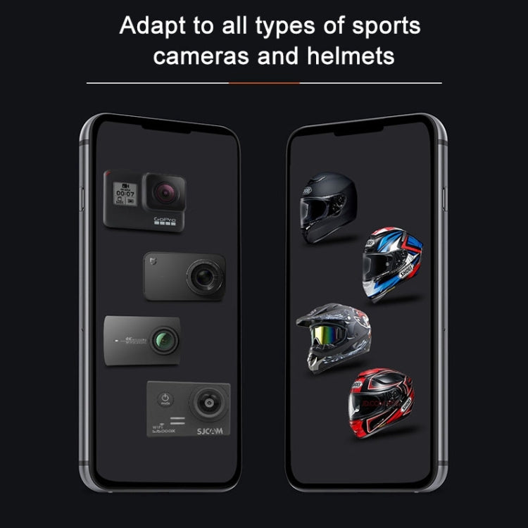 Helmet Belt Mount + Phone Clamp Mount for GoPro, Insta360, DJI and Other Action Cameras - Helmet Mount by RUIGPRO | Online Shopping South Africa | PMC TechLife | Buy Now Pay Later Mobicred