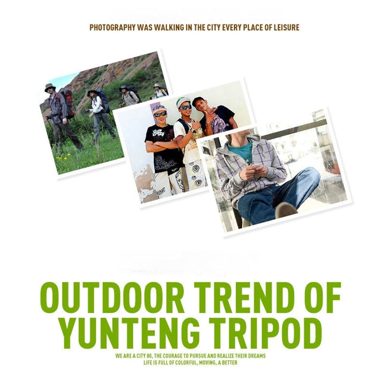 YUNTENG VCT-5208RM Aluminum Magnesium Alloy Leg Tripod Mount with Bluetooth Remote Control & Tripod Head & Phone Clamp for SLR Camera & Smartphones, Height: 125cm - free shipping - PMC TechLife - Order now!