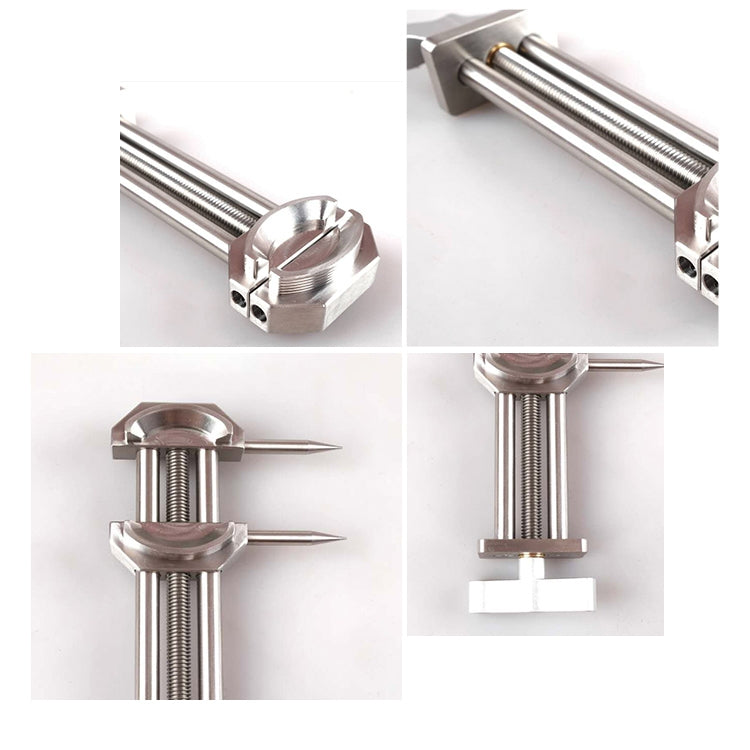 ZXGJ0002 Double-sided Lens Thread Screw Stainless Steel Repair Shaper Tool for Tripod Quick Release Plate / Camera Lens - free shipping - PMC TechLife - Order now!