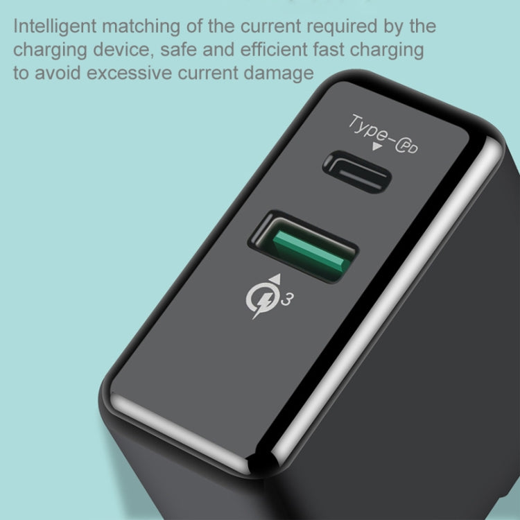 RUIGPRO 5V 3A QC 3.0 + PD Quick Charger Power Adapter for DJI OSMO Action, US Plug - Cable & Charger by PMC TechLife | Online Shopping South Africa | PMC TechLife | Buy Now Pay Later Mobicred