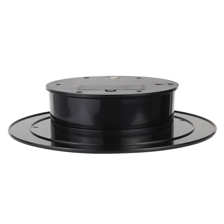 25cm 360 Degree Electric Rotating Turntable Display Stand Video Shooting Props Turntable for Photography, Load 3kg, Powered by Battery(White) - free shipping - PMc TechLife - Order now!