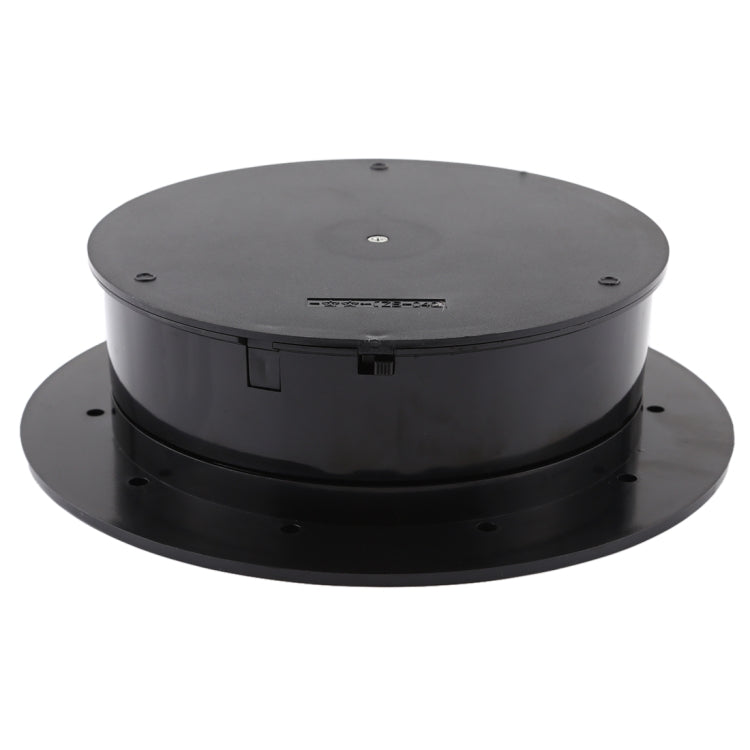 20cm 360 Degree Electric Rotating Turntable Display Stand Photography Video Shooting Props Turntable, Load 1.5kg, Powered by Battery & USB(Black) - free shipping - PMc TechLife - Order now!