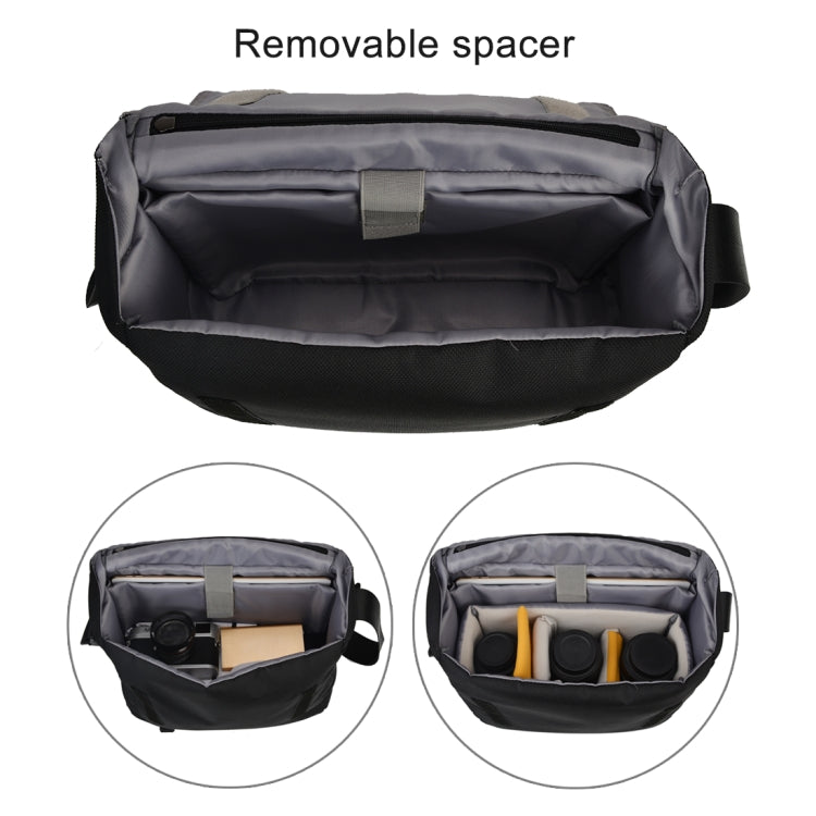CADeN K12 Portable Camera Bag Case Shoulder Messenger Bag with Tripod Holder for Nikon, Canon, Sony, DSLR / SLR Cameras - free shipping - PMC TechLife - Order now!