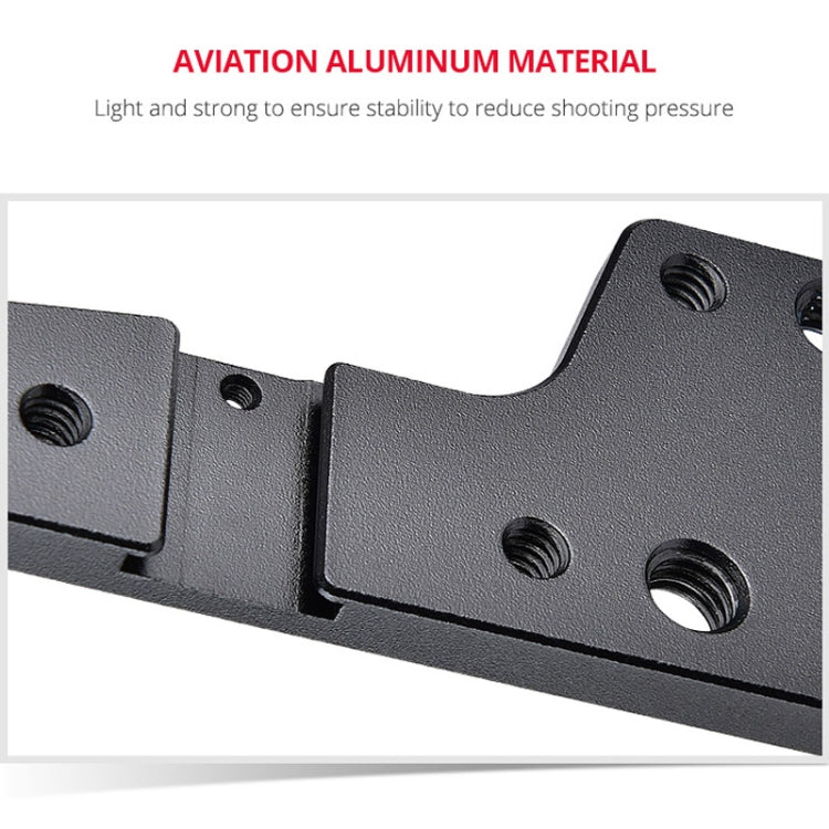 YELANGU C9-A YLG0911A Handle Video Camera Cage Stabilizer for DJI BMPCC 4K(Black) - free shipping - PMc TechLife - Order now!