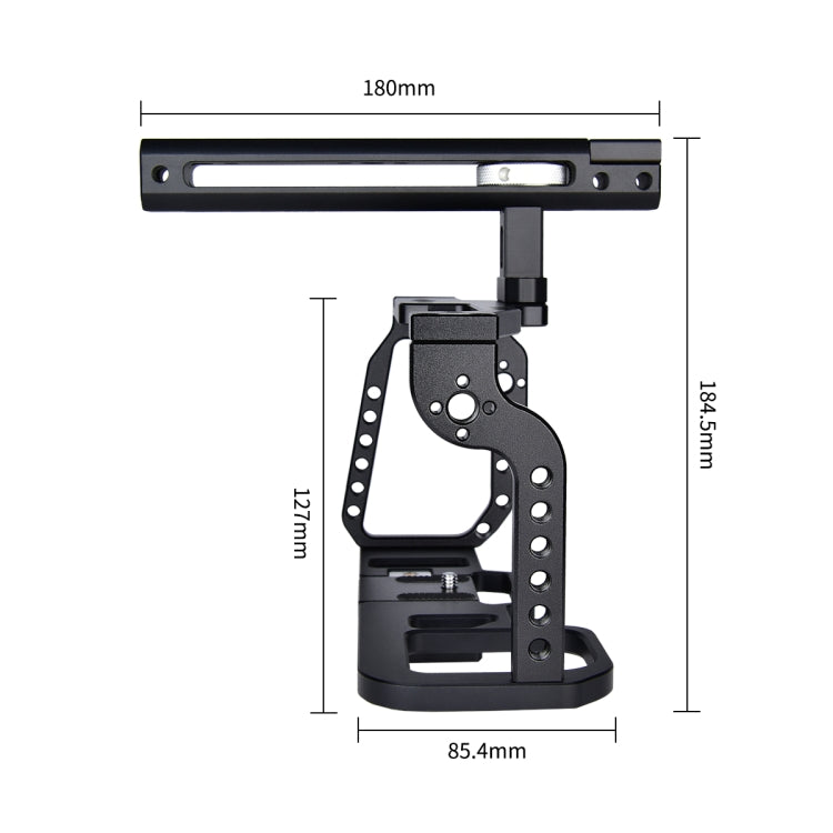 YELANGU C9-A YLG0911A Handle Video Camera Cage Stabilizer for DJI BMPCC 4K(Black) - free shipping - PMc TechLife - Order now!