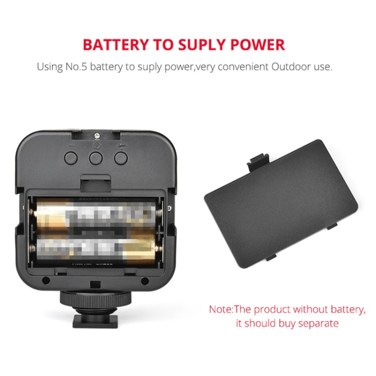 YELANGU LED01 49 LED Video Light for Camera / Video Camcorder (Black) - free shipping - PMC TechLife - Order now!