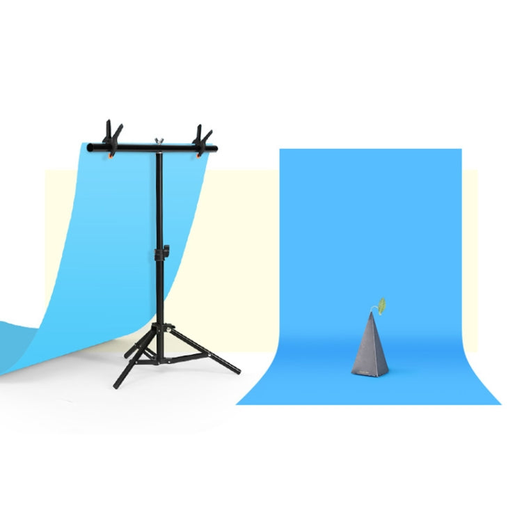 70x75cm T-Shape Photo Studio Background Support Stand Backdrop Crossbar Bracket Kit with Clips, No Backdrop - free shipping - PMC TechLife - Order now!