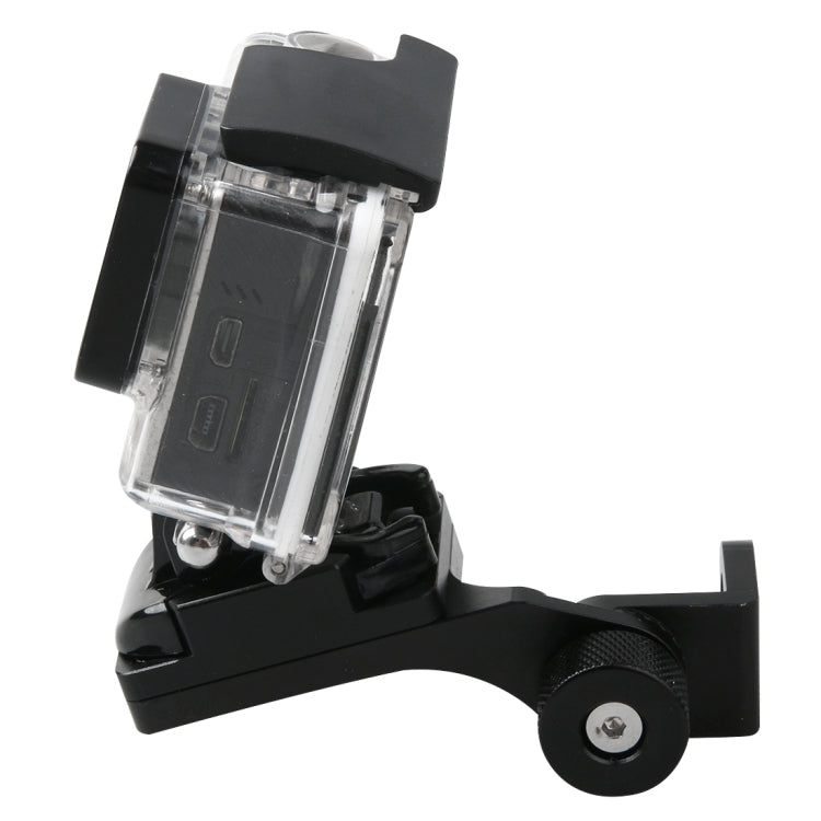 Motorcycle Rearview Mirror CNC Aluminum Alloy Stent Fixed Bracket Holder forGoPro Hero12 Black / Hero11 /10 /9 /8 /7 /6 /5, Insta360 Ace / Ace Pro, DJI Osmo Action 4 and Other Action Cameras(Black) - Bicycle Handlebar Mount by PMC TechLife | Online Shopping South Africa | PMC TechLife | Buy Now Pay Later Mobicred