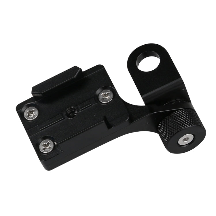 Motorcycle Rearview Mirror CNC Aluminum Alloy Stent Fixed Bracket Holder forGoPro Hero12 Black / Hero11 /10 /9 /8 /7 /6 /5, Insta360 Ace / Ace Pro, DJI Osmo Action 4 and Other Action Cameras(Black) - Bicycle Handlebar Mount by PMC TechLife | Online Shopping South Africa | PMC TechLife | Buy Now Pay Later Mobicred