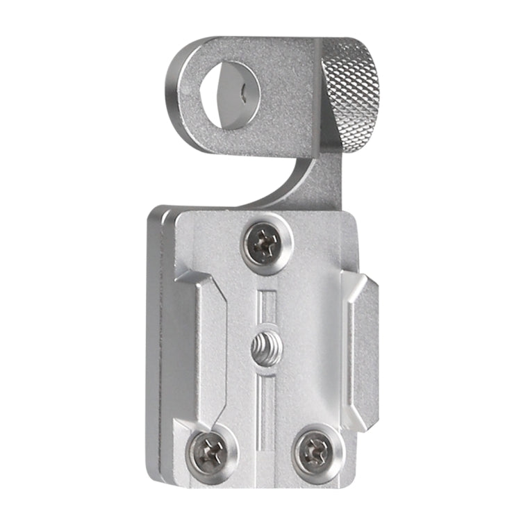 Motorcycle Rearview Mirror CNC Aluminum Alloy Stent Fixed Bracket Holder forGoPro Hero12 Black / Hero11 /10 /9 /8 /7 /6 /5, Insta360 Ace / Ace Pro, DJI Osmo Action 4 and Other Action Cameras(Silver) - Bicycle Handlebar Mount by PMC TechLife | Online Shopping South Africa | PMC TechLife | Buy Now Pay Later Mobicred