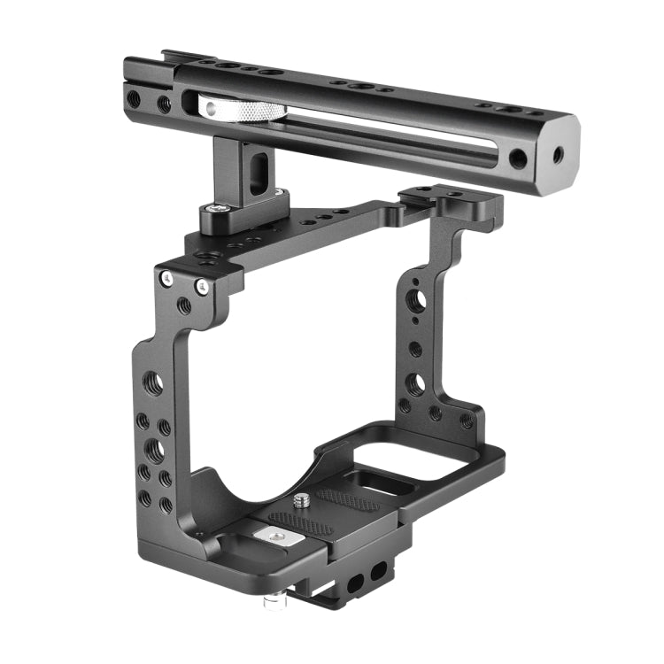 YELANGU C15-B YLG0711A-A Video Camera Cage Stabilizer with Handle for Nikon Z6 / Z7(Black) - free shipping - PMC TechLife - Order now!