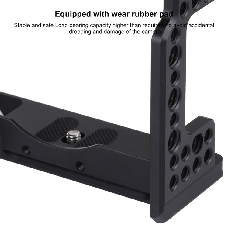 Video Camera Cage Stabilizer for Sony A7 III (A7M3) / A7R3 (A7R III) - Camera Cage by PMC TechLife | Online Shopping South Africa | PMC TechLife | Buy Now Pay Later Mobicred