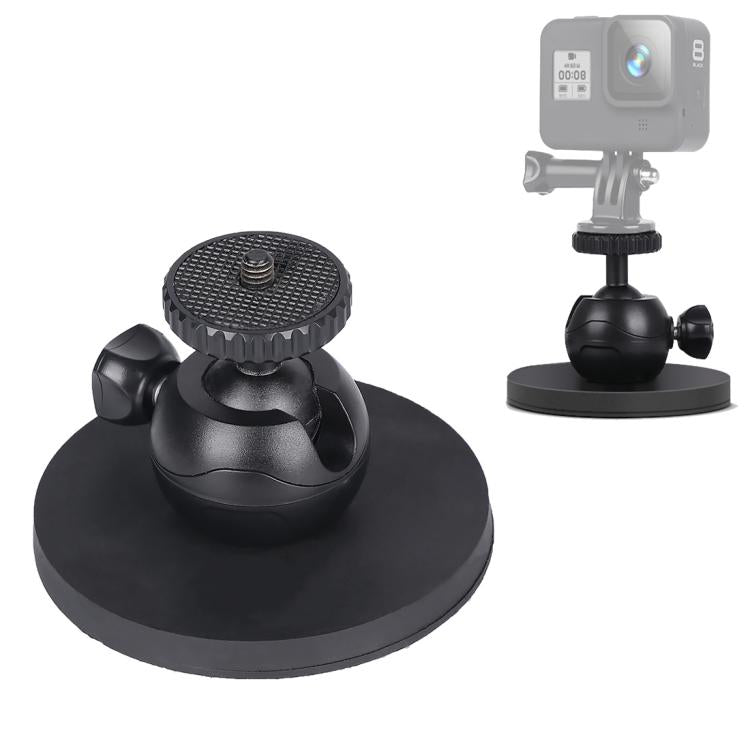 Car Suction Cup Mount Bracket for GoPro Hero11 Black / HERO10 Black / HERO9 Black / HERO8 Black /7 /6 /5 /5 Session /4 Session /4 /3+ /3 /2 /1, Xiaoyi and Other Action Cameras, Style: Single Suction Cup(Black) - Holder by PMC TechLife | Online Shopping South Africa | PMC TechLife | Buy Now Pay Later Mobicred