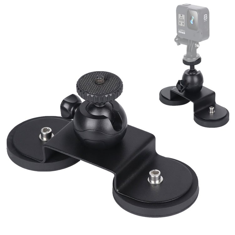 Car Suction Cup Mount Bracket for GoPro Hero11 Black / HERO10 Black / HERO9 Black / HERO8 Black /7 /6 /5 /5 Session /4 Session /4 /3+ /3 /2 /1, Xiaoyi and Other Action Cameras,, Size: M(Black) - Holder by PMC TechLife | Online Shopping South Africa | PMC TechLife | Buy Now Pay Later Mobicred