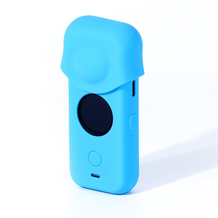 Full Body Dust-proof Silicone Protective Case for Insta360 ONE X2(Blue) - Case & Bags by PMC TechLife | Online Shopping South Africa | PMC TechLife | Buy Now Pay Later Mobicred