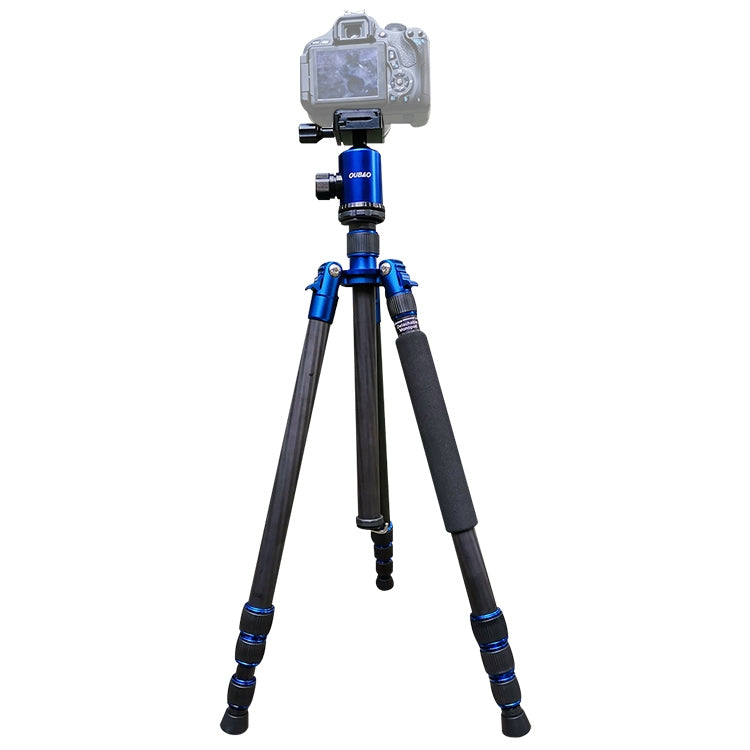 TRIOPO Oubao C-608S Adjustable Portable Carbon Fiber Tripod with Ball Head for SLR Camera - free shipping - PMC TechLife - Order now!