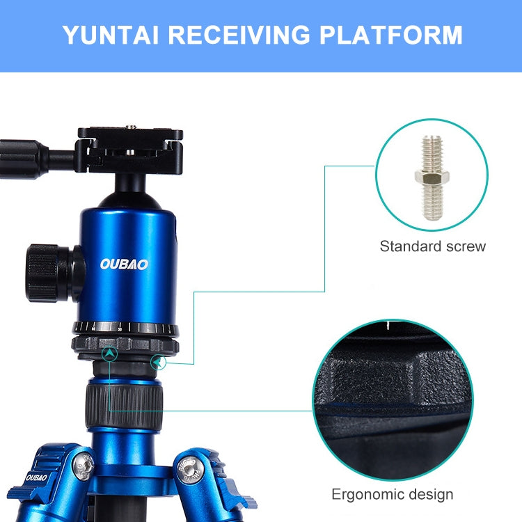 TRIOPO Oubao C-608S Adjustable Portable Carbon Fiber Tripod with Ball Head for SLR Camera - free shipping - PMC TechLife - Order now!