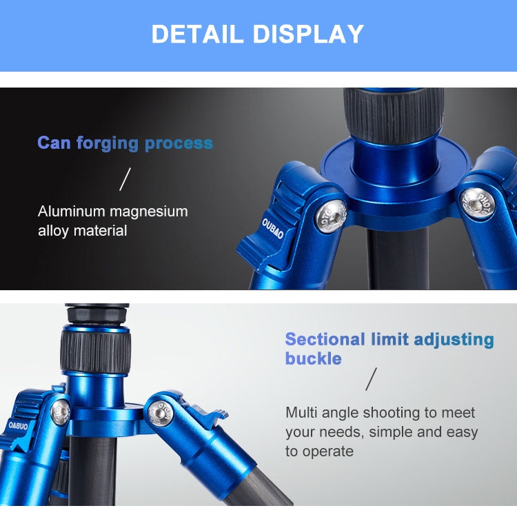 TRIOPO Oubao C-608S Adjustable Portable Carbon Fiber Tripod with Ball Head for SLR Camera - free shipping - PMC TechLife - Order now!