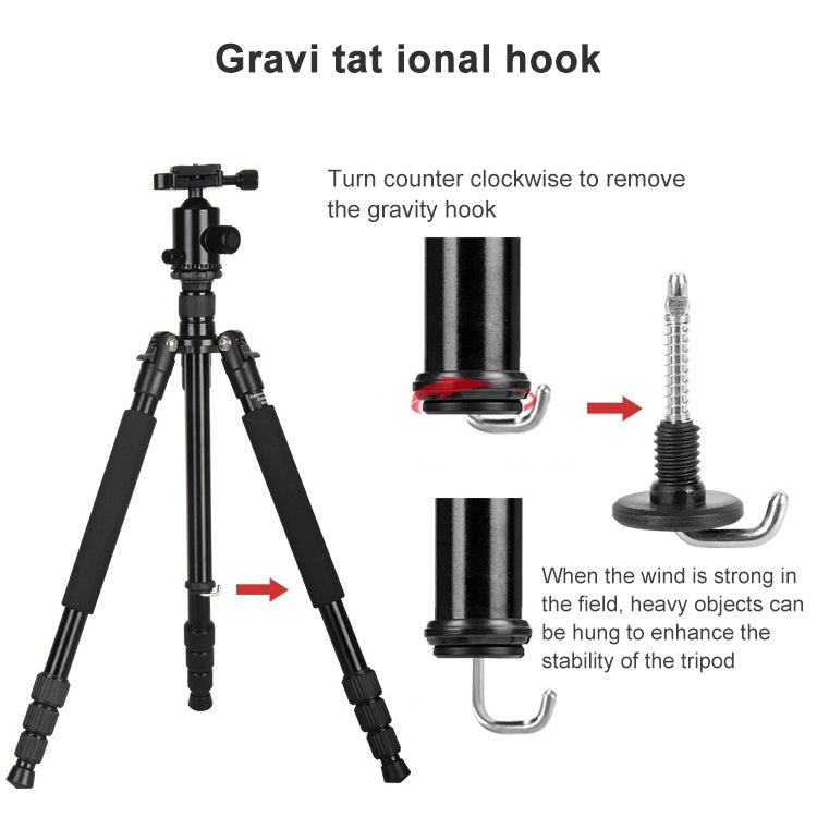 TRIOPO Oubao TA330 Horizontal Arm Tripod Mount Quick Release Center Column Boom Bracket with Tripod Ball-Head - free shipping - PMC TechLife - Order now!