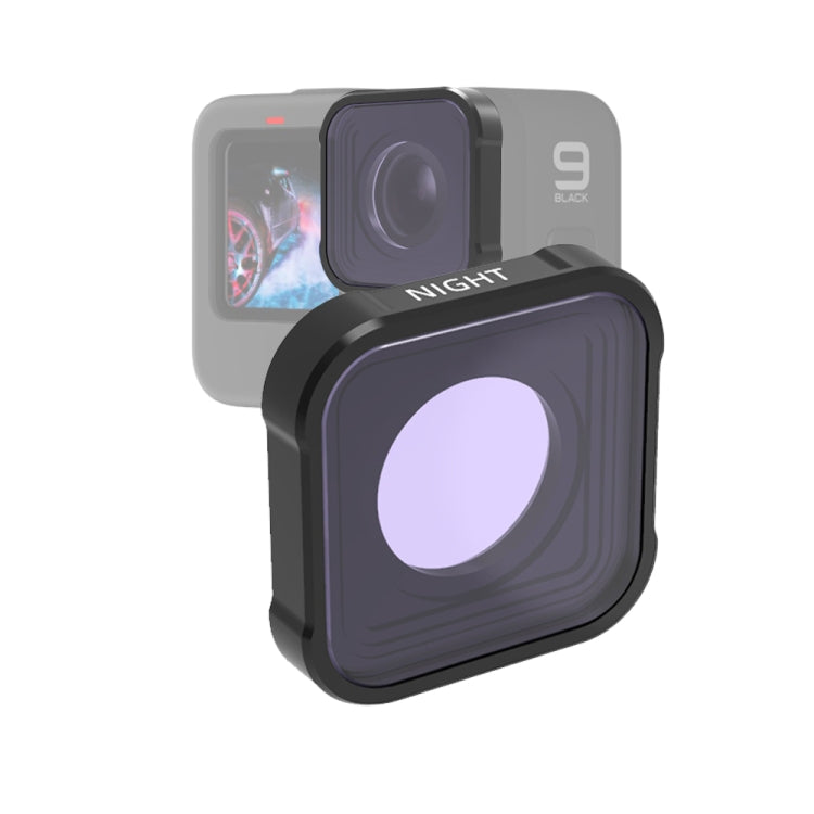 JSR KB Series NIGHT Light Pollution Reduction Lens Filter for GoPro HERO13 Black /12 Black /11 Black /10 Black /9 Black - Lens Filter by JSR | Online Shopping South Africa | PMC TechLife | Buy Now Pay Later Mobicred