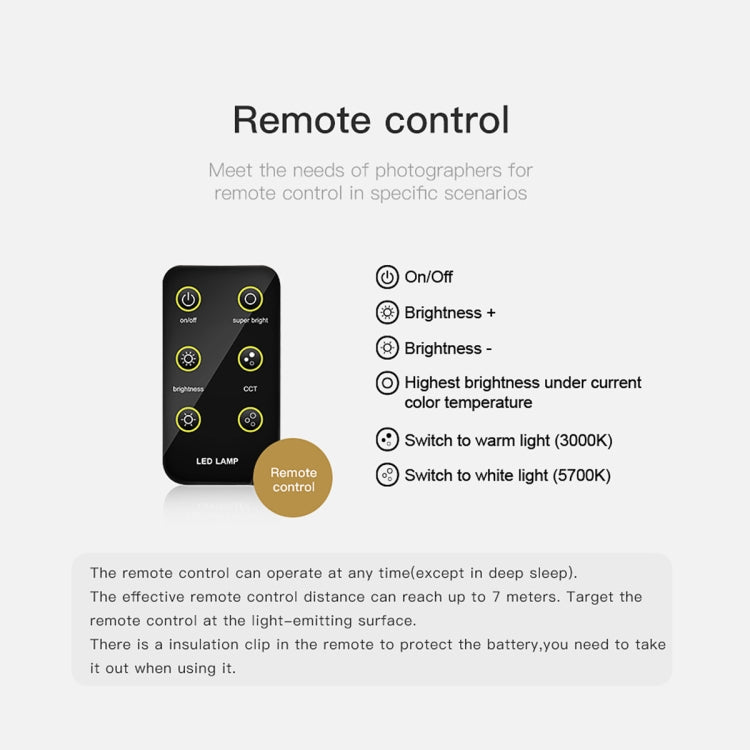 LUXCeO Q508D Dual Color Temperature Photo LED Stick Video Light Handheld LED Fill Light Flash Lighting Lamp(Orange) - free shipping - PMC TechLife - Order now!