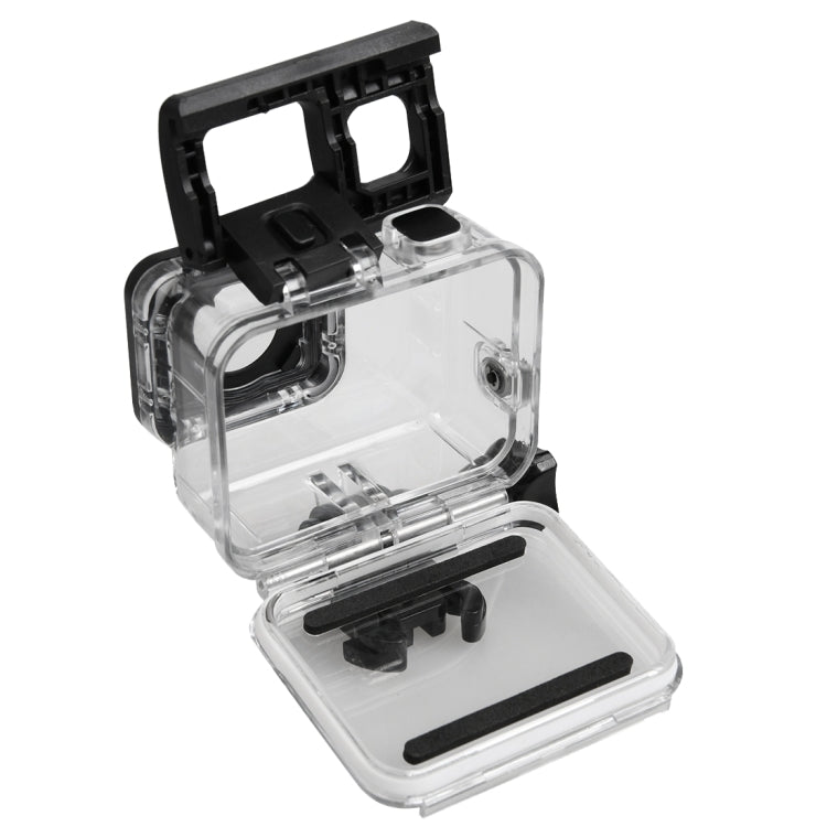 For GoPro HERO5 30m Waterproof PC & ABS Housing Protective Case + Touch Back Cover with Buckle Basic Mount & Long Screw, Backcover Size: 7 x 6 cm - Waterproof Cases by PMC TechLife | Online Shopping South Africa | PMC TechLife | Buy Now Pay Later Mobicred