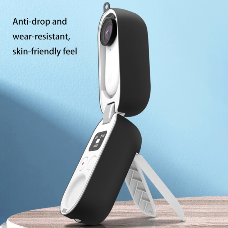 Charging Box Silicone Protective Case for Insta360 GO 2(Blue) - Case & Bags by PMC TechLife | Online Shopping South Africa | PMC TechLife | Buy Now Pay Later Mobicred