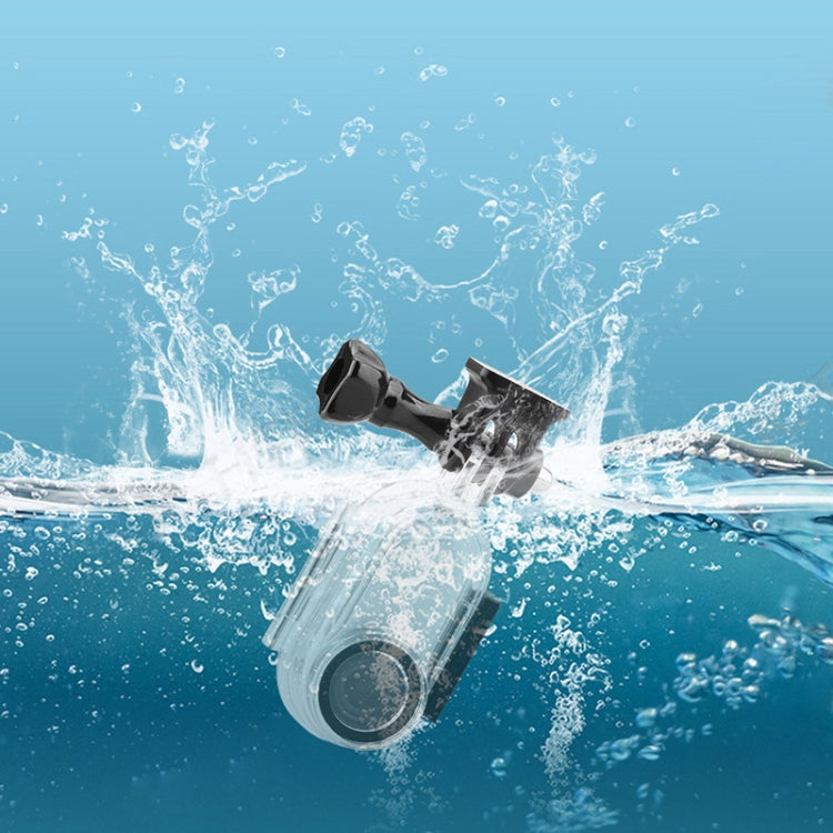 30m Underwater Waterproof Housing Protective Case for Insta360 GO 2, with Base Adapter & Screw - Case & Bags by PMC TechLife | Online Shopping South Africa | PMC TechLife | Buy Now Pay Later Mobicred