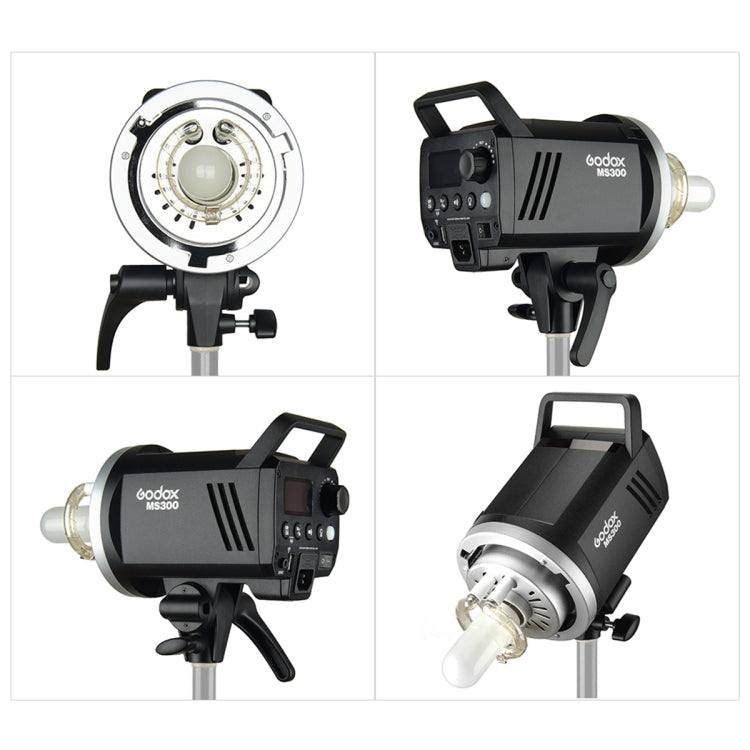 Godox MS300 Studio Flash Light 300Ws Bowens Mount Studio Speedlight with Cover(EU Plug) - free shipping - PMC TechLife - Order now!