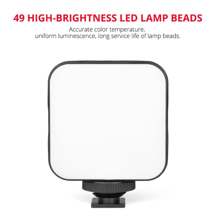 YELANGU CL9-A Camera Expansion Board Base L Plate Kit with LED Light + Tripod + Ball-head for Canon G7X2/ G7X3(Black) - free shipping - PMC TechLife - Order now!