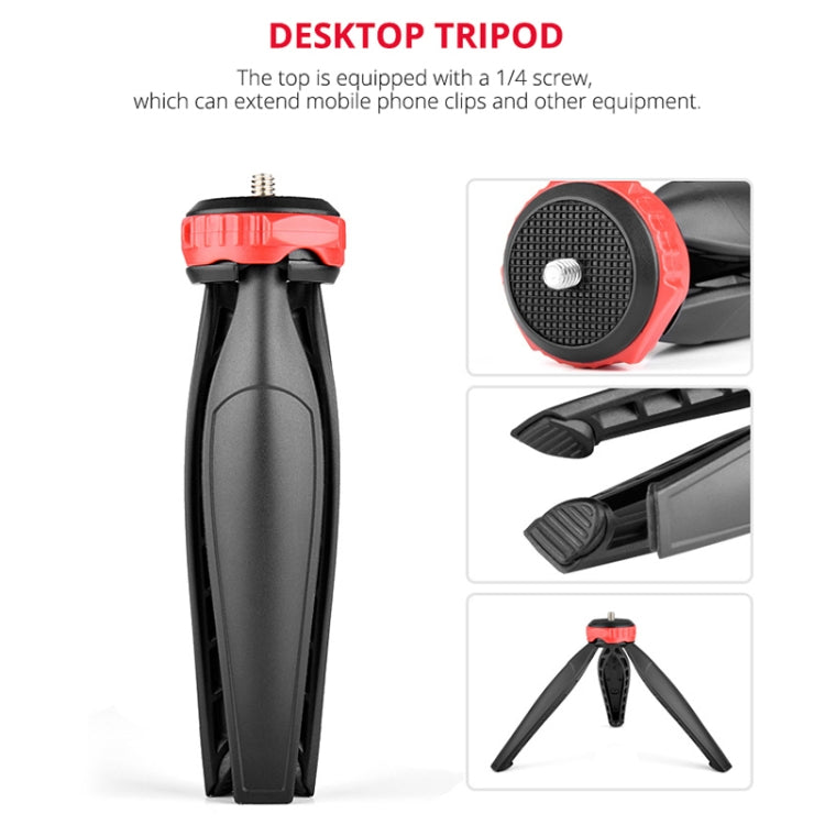 YELANGU CL9-A Camera Expansion Board Base L Plate Kit with LED Light + Tripod + Ball-head for Canon G7X2/ G7X3(Black) - free shipping - PMC TechLife - Order now!